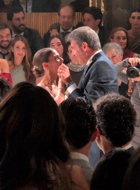 Arturo Elias Ayub y su hija Johanna Elias Slim / Foto: Instagram