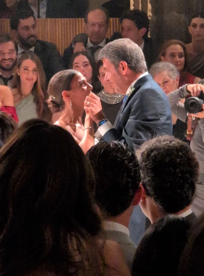 Arturo Elias Ayub y su hija Johanna Elias Slim / Foto: Instagram