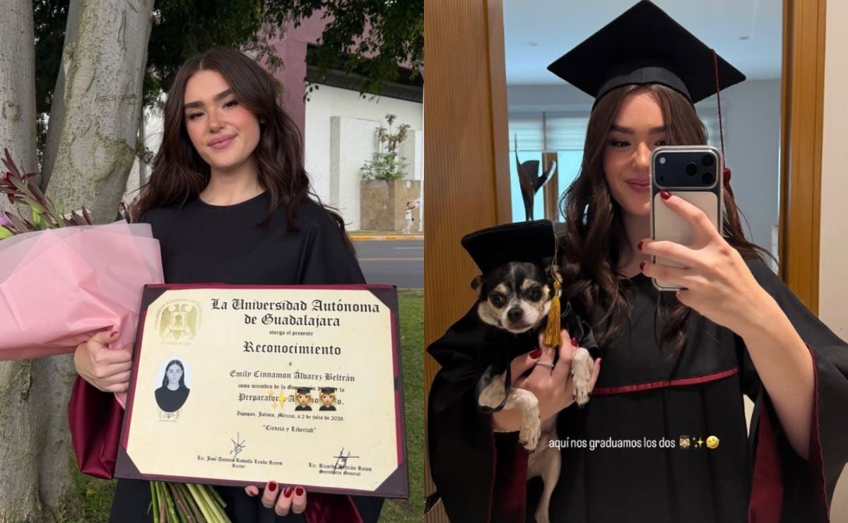 Emily Álvarez celebró su graduación / Fotos: Instagram