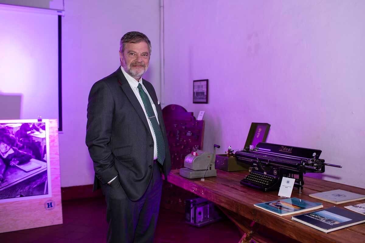 Wolfgang Dold, embajador de Alemania en México. (Foto: Esteban Torreblanca)