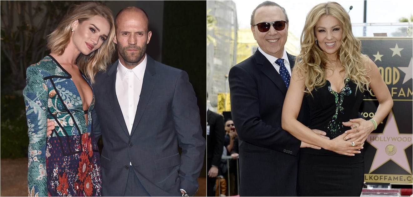 <p>Estas parejas se llevan muchos años de diferencia, pero no ha sido impedimento para amarse intensamente.  <strong>(Fotos: Archivo)</strong></p>