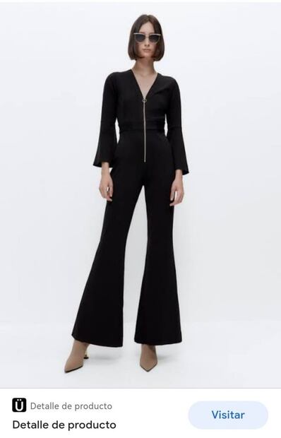 Yuya irradia belleza y elegancia con un jumpsuit ajustado de Massimo Dutti