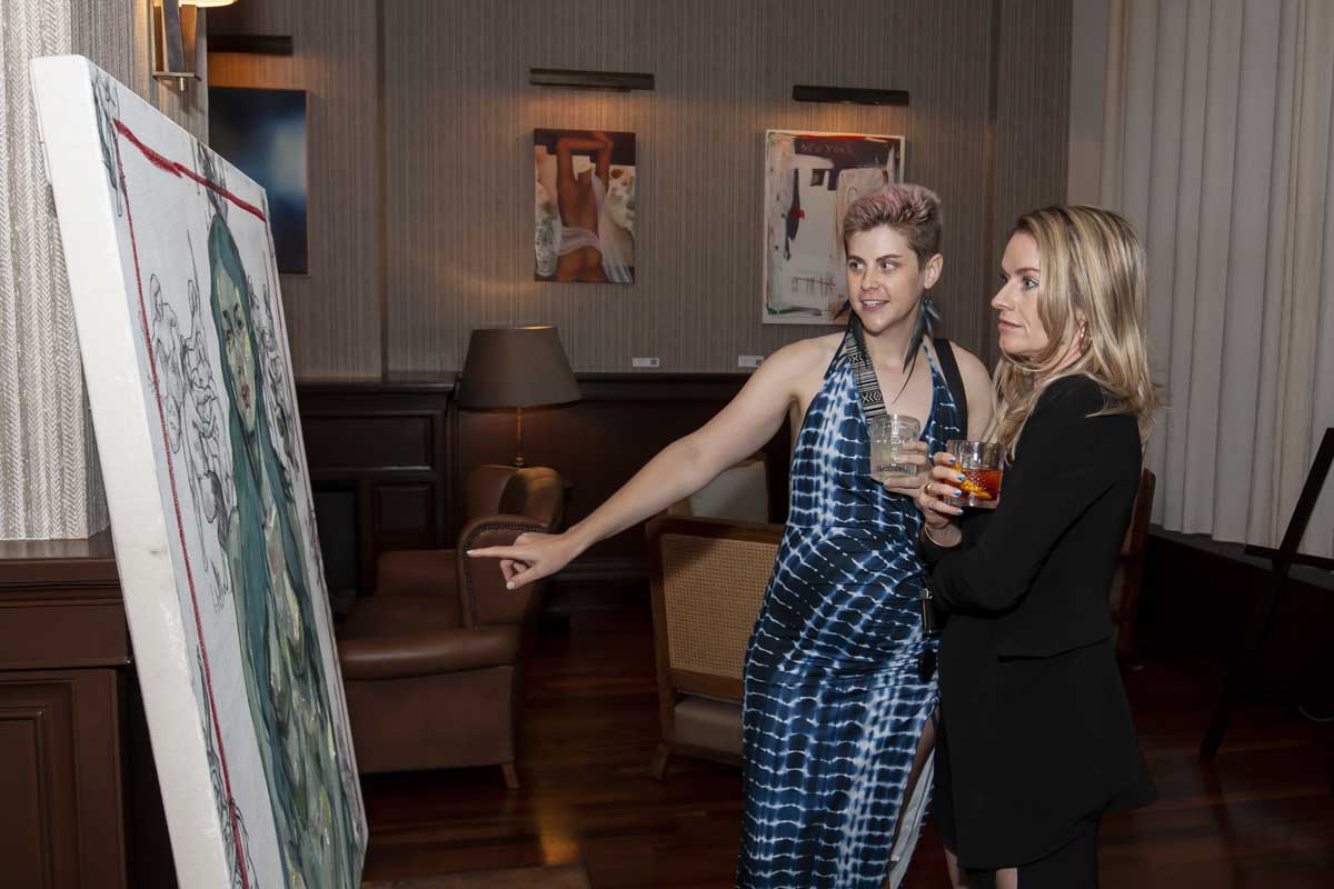 Martha Hipley y Saoirse Donegan. (Foto: Esteban Torreblanca)