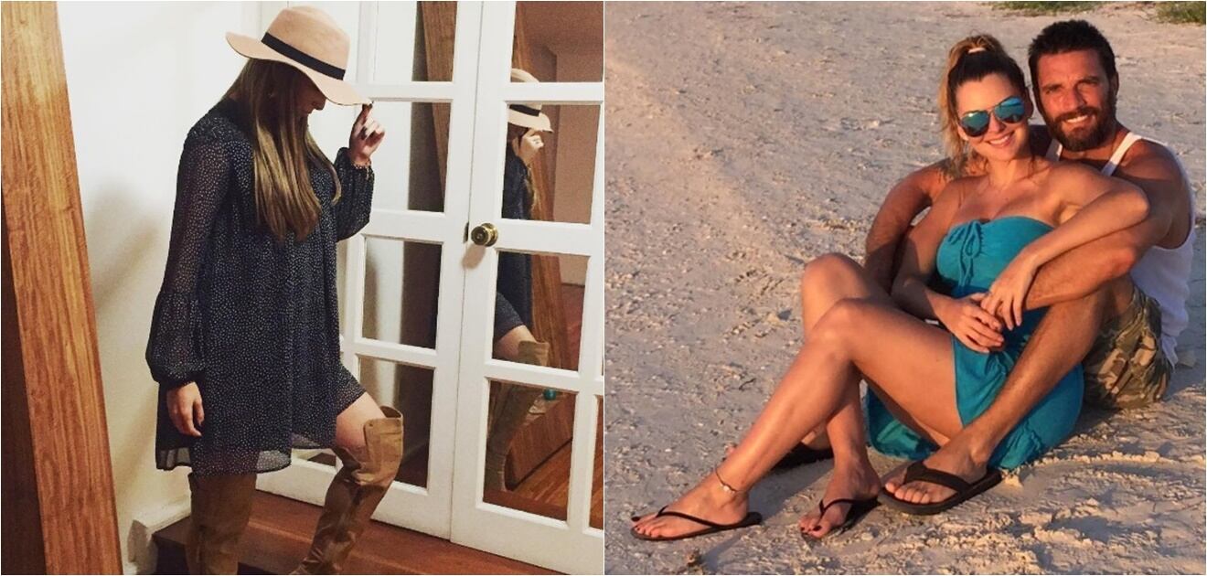 Marjorie de Sousa presume su pancita de embarazo en bikini 
