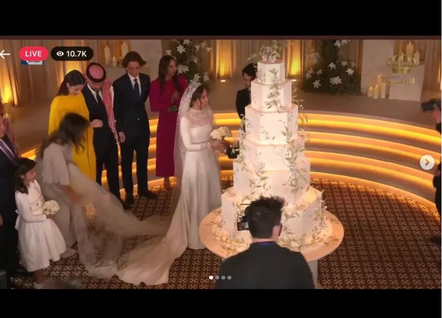 La distinguida boda de la princesa Iman, hija del rey Abdalá II y Rania de Jordania