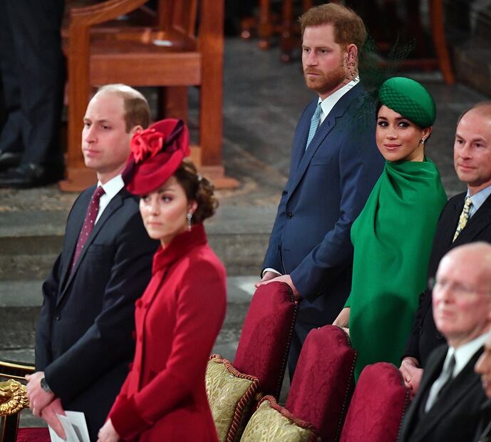 El tenso reencuentro de Catalina de Cambridge y Meghan de Sussex 