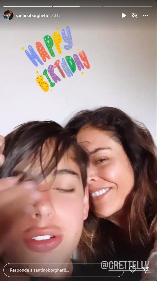 Santino, hijo de Grettell Valdez, sorprende a su mamá con el festejo de cumpleaños más dulce