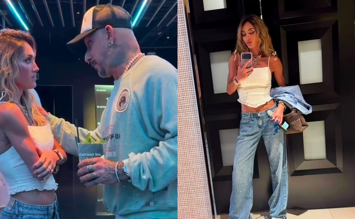 Anahí y AJ McLean. (Foto: Instagram)