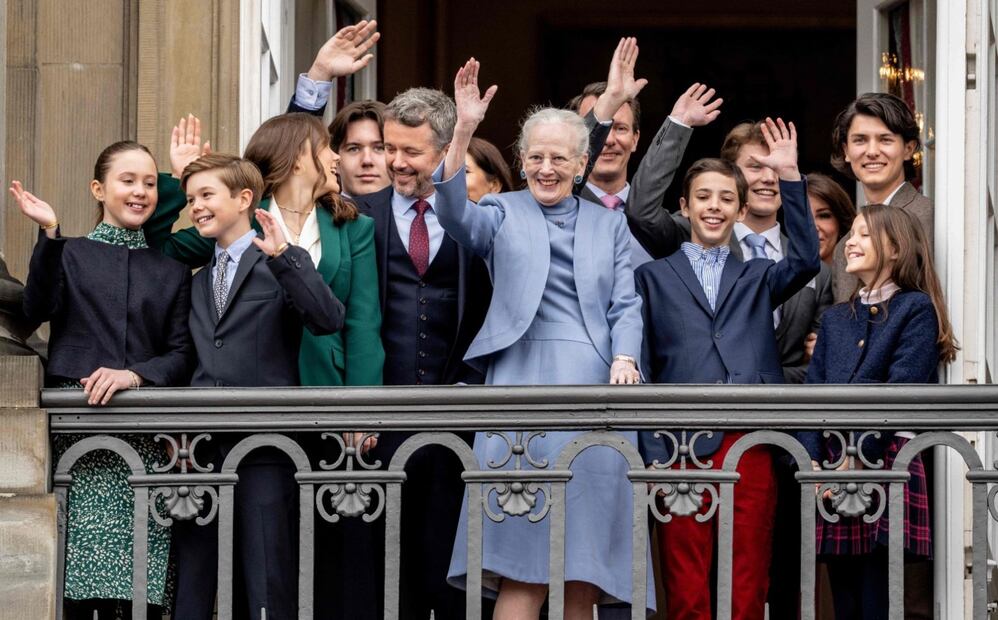 La reina Margarita de Dinamarca celebra su cumpleaños 83 rodeada de toda su familia