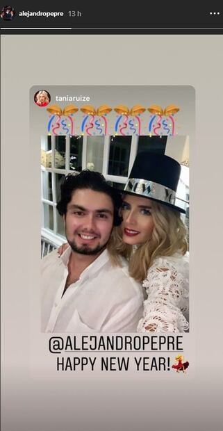 La modelo Tania Ruiz comparte fotografía con el hijo de Enrique Peña Nieto 