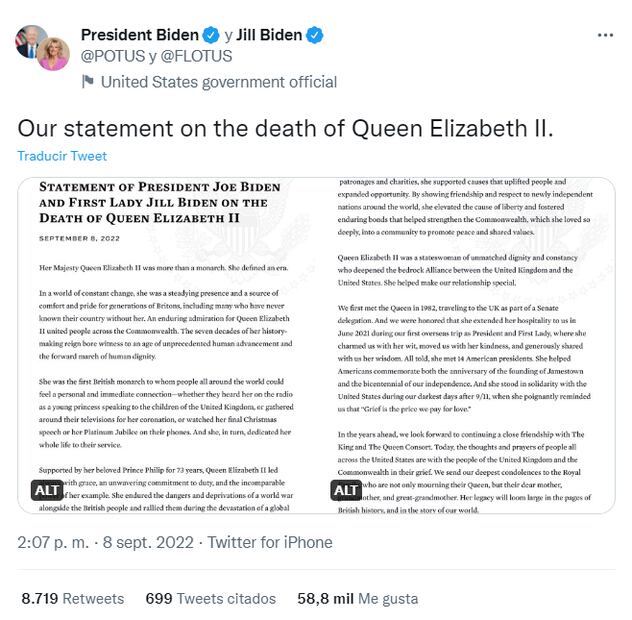 El mundo despide a la reina Isabel II