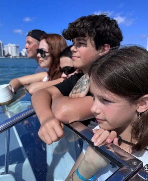 Alejandro Sanz de vacaciones con sus cuatro hijos / Foto: Instagram @alejandrosanz