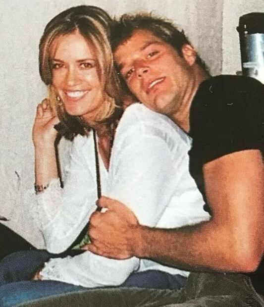 Rebecca de Alba tuvo una relación sentimental con Ricky Martin a finales de los 90 / Foto: Instagram