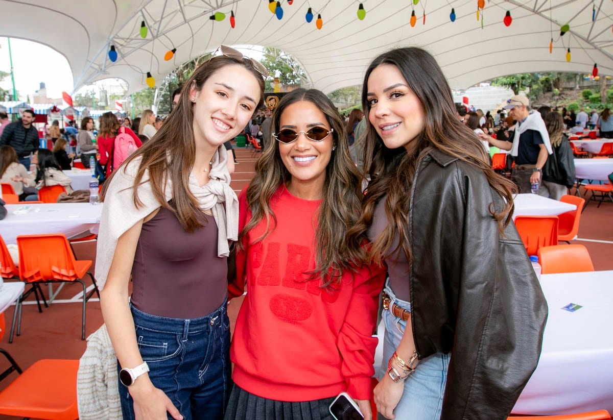 Andrea Lascurain, Magda Girón y Ana Betancur. (Foto: Arturo Quintero)