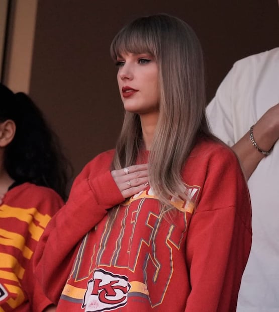 Taylor Swift en el partido de los Kansas City Chiefs / AP