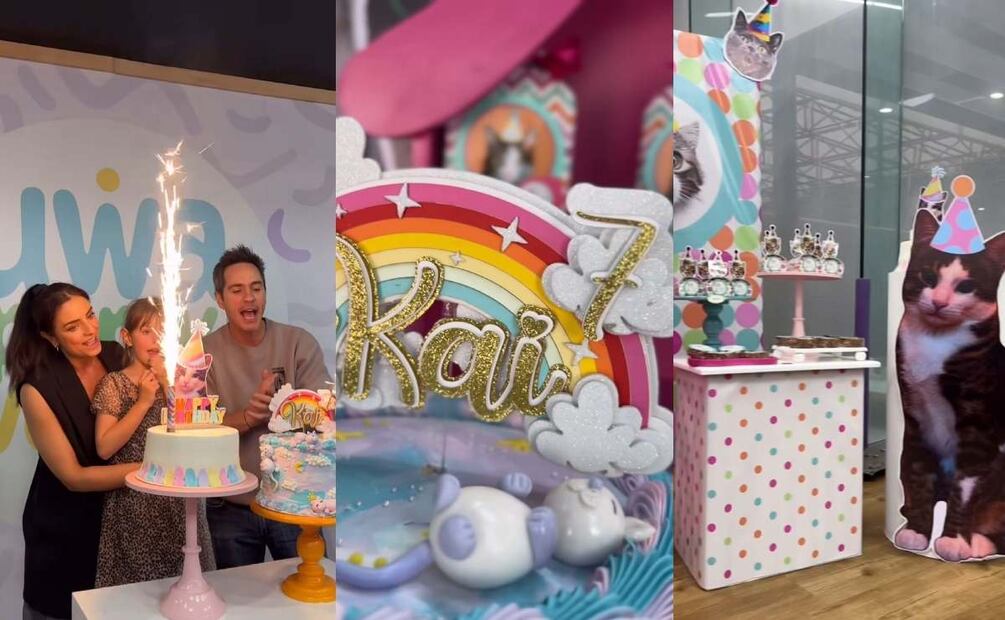 Así celebraron el cumpleaños de Kai / Fotos: Captura