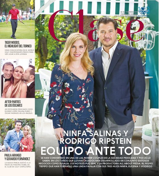 Ninfa Salinas y Rodrigo Ripstein, socios en el amor y en los negocios