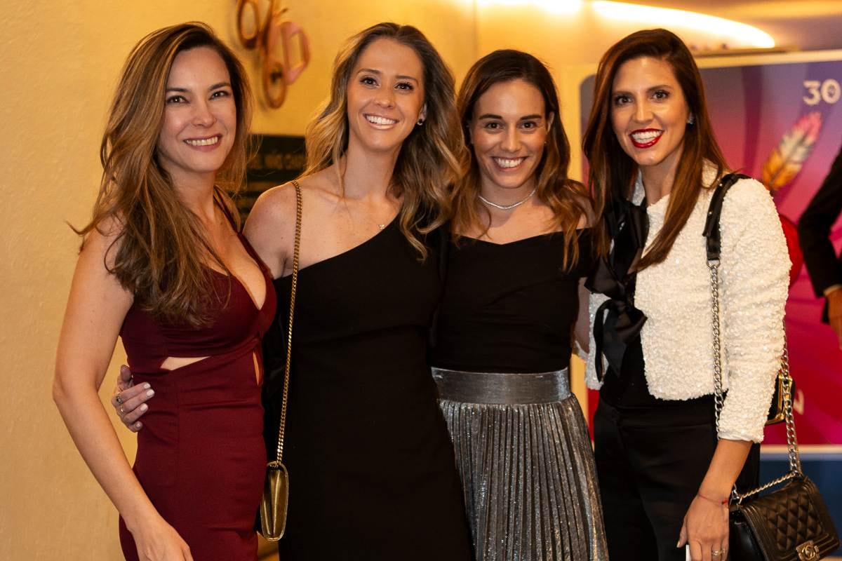 Juliana Carrillo, Alejandra Cervantes, Gaby Sfara y Ana Pau Salazar. (Foto: Esteban Torreblanca)