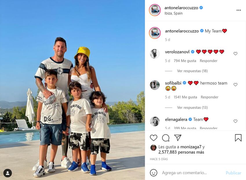 Thiago, hijo de Leo Messi y Antonela Roccuzzo, responde simpático a quienes se burlaron de su papá