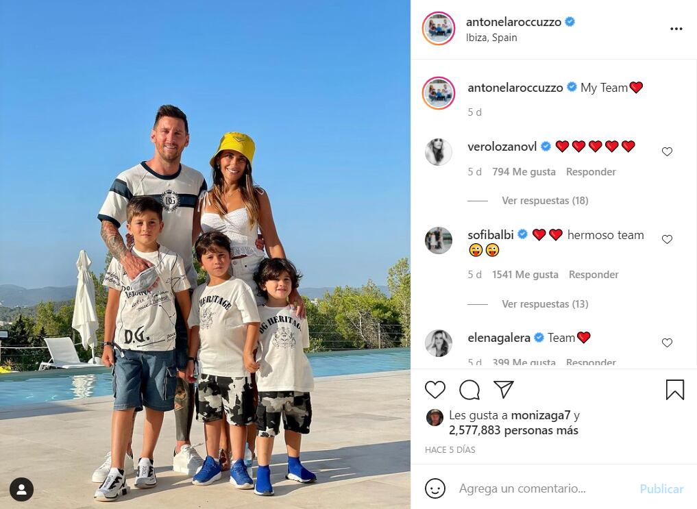 Thiago, hijo de Leo Messi y Antonela Roccuzzo, responde simpático a quienes se burlaron de su papá