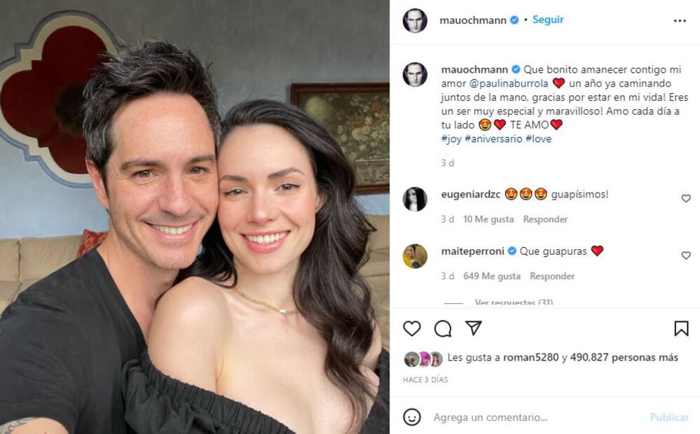 Aislinn Derbez responde al aniversario de Mauricio Ochmann y su novia