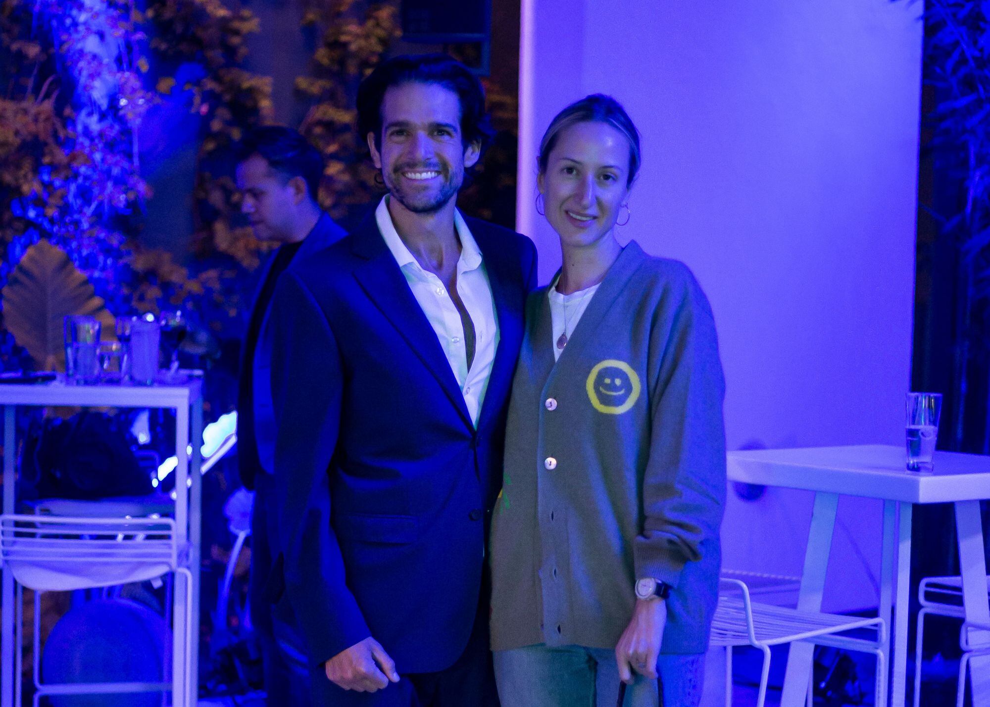 Christian Rojas y Valentina Collado. (Foto: Esteban Torreblanca)