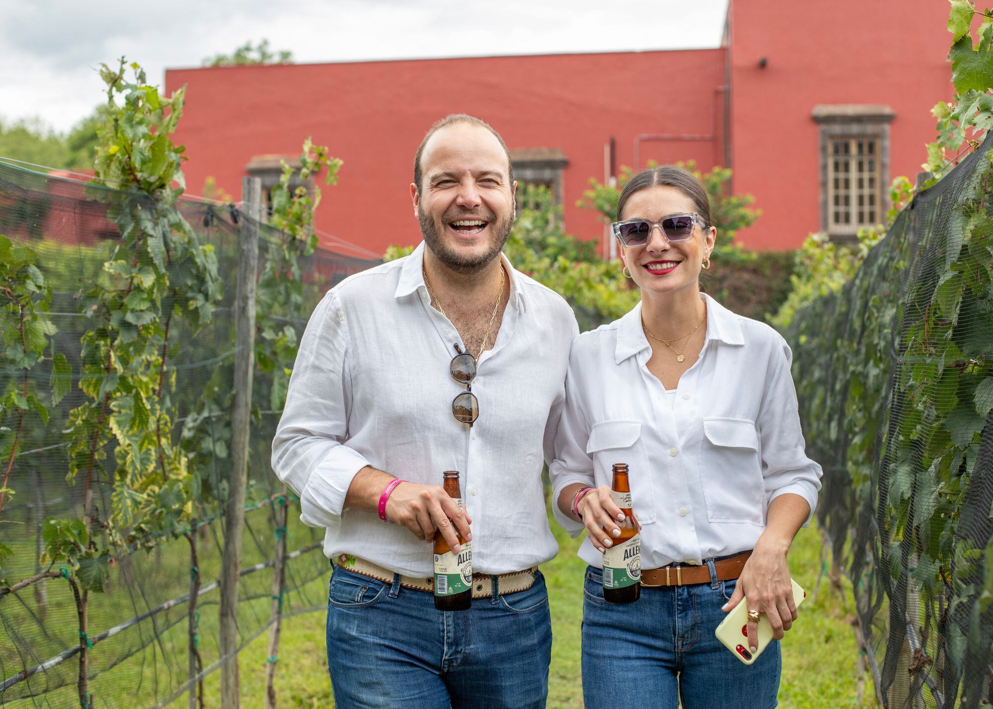 Rodrigo Moncada y Jimena González Yuste. (Foto: Edgar Silva Fuentes para VIP)