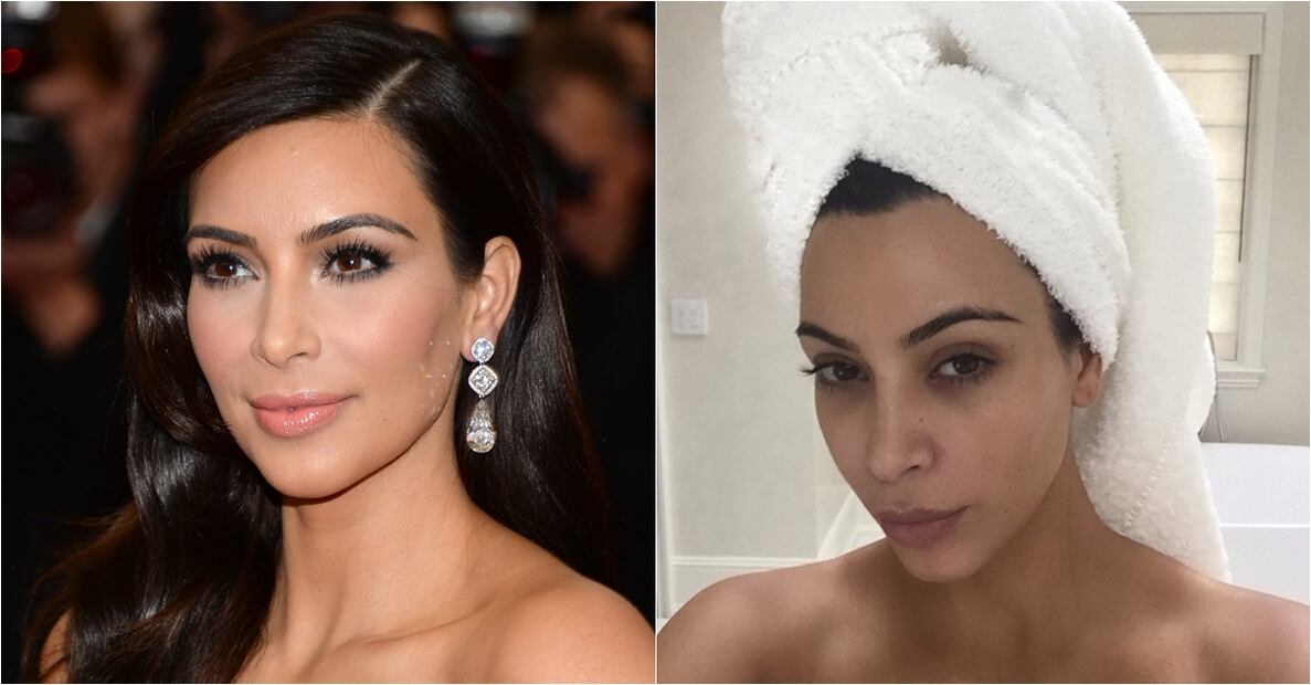 Así se ven las famosas sin maquillaje