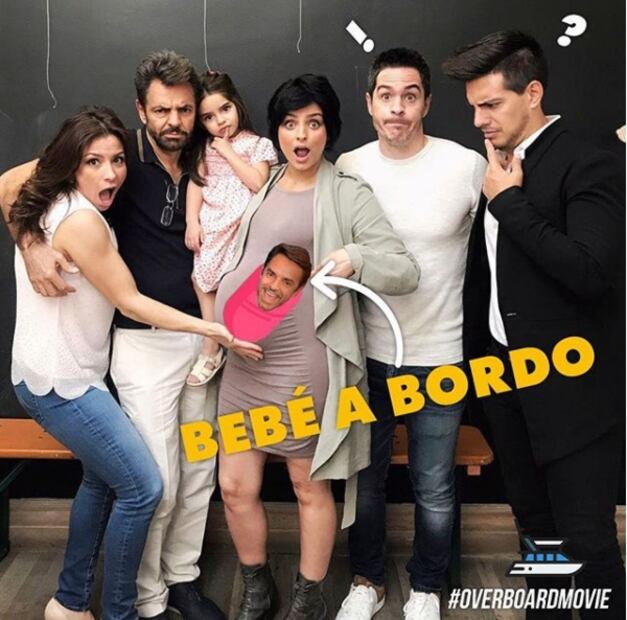 El divertido montaje de Eugenio Derbez a ¿su futuro nieto?