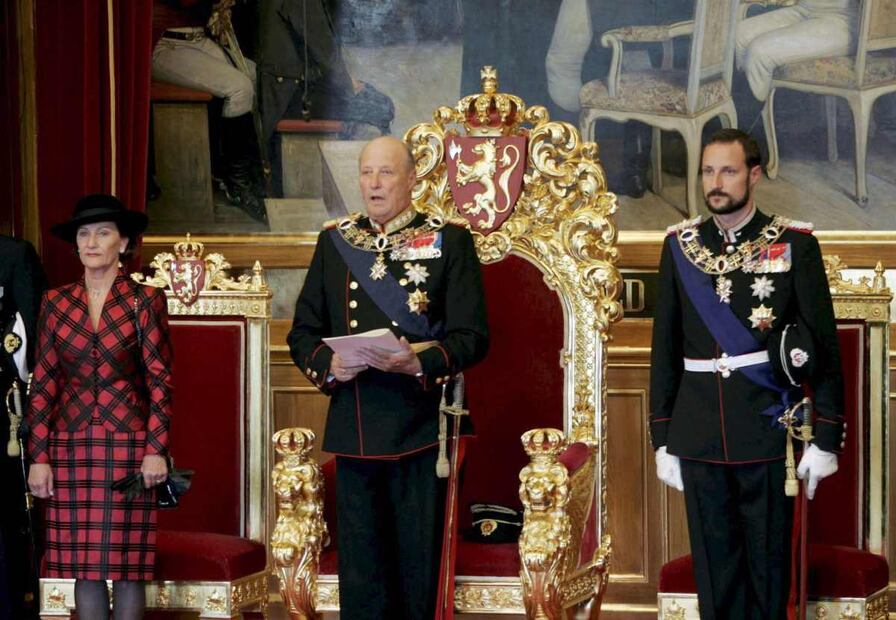 El debilitado rey Harald de Noruega, contagiado de Covid-19