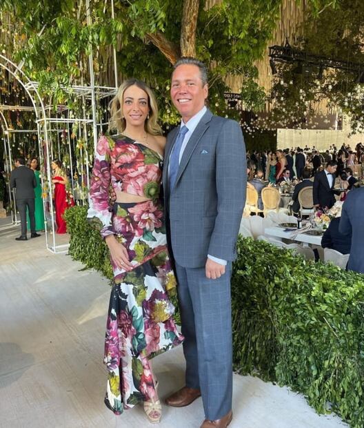 Gerardo Díaz Ordaz y Andrea Kalis / Instagram: @gerry_d_o