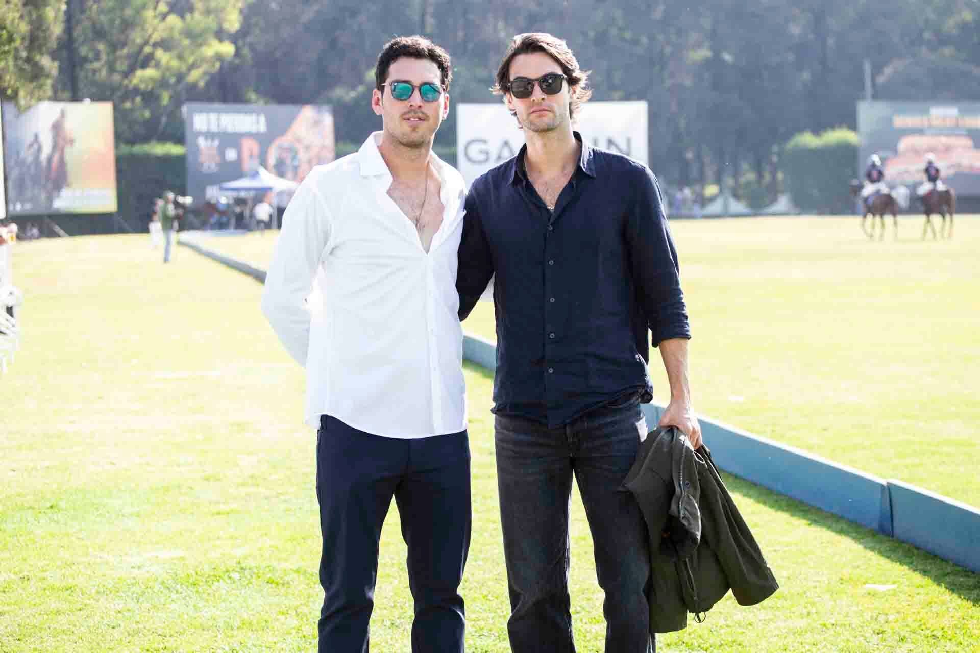 Andrés González y Julio Segovia. (Foto: Esteban Torreblanca)