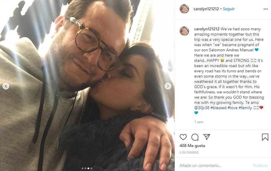 La nuera de AMLO, Carolyn Adams, hace público su Instagram