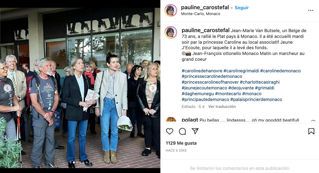 Carlota Casiraghi reaparece y vuelve a generar dudas sobre su aparente embarazo