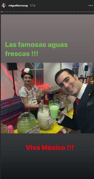Miguel Torruco disfruta de una fiesta mexicana con AMLO