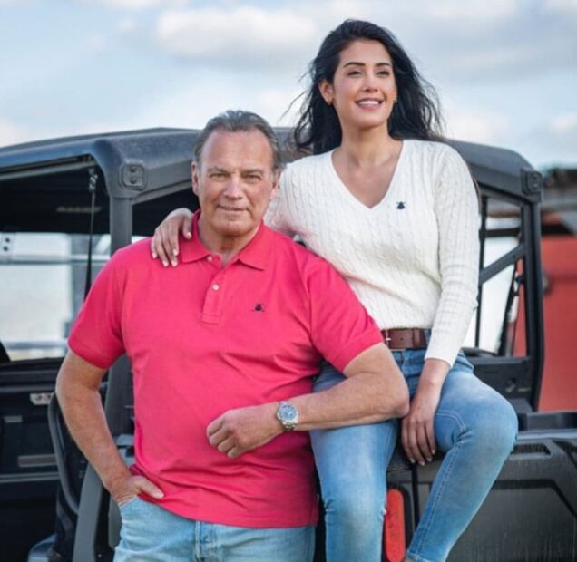 Bertín Osborne y Gabriela Guillén / Foto: Instagram