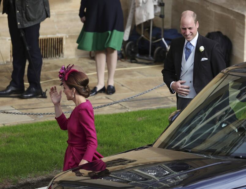 El tierno detalle del príncipe William con su prima Eugenia en su boda