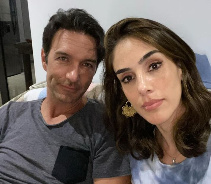 Sandra Echeverría y Leonardo de Lozanne / Foto: Instagram