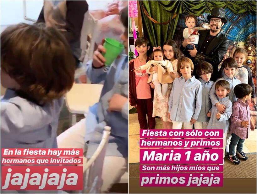 Inés Gómez Mont organiza fiesta para la pequeña María ¡pero hubo más hijos suyos que invitados!