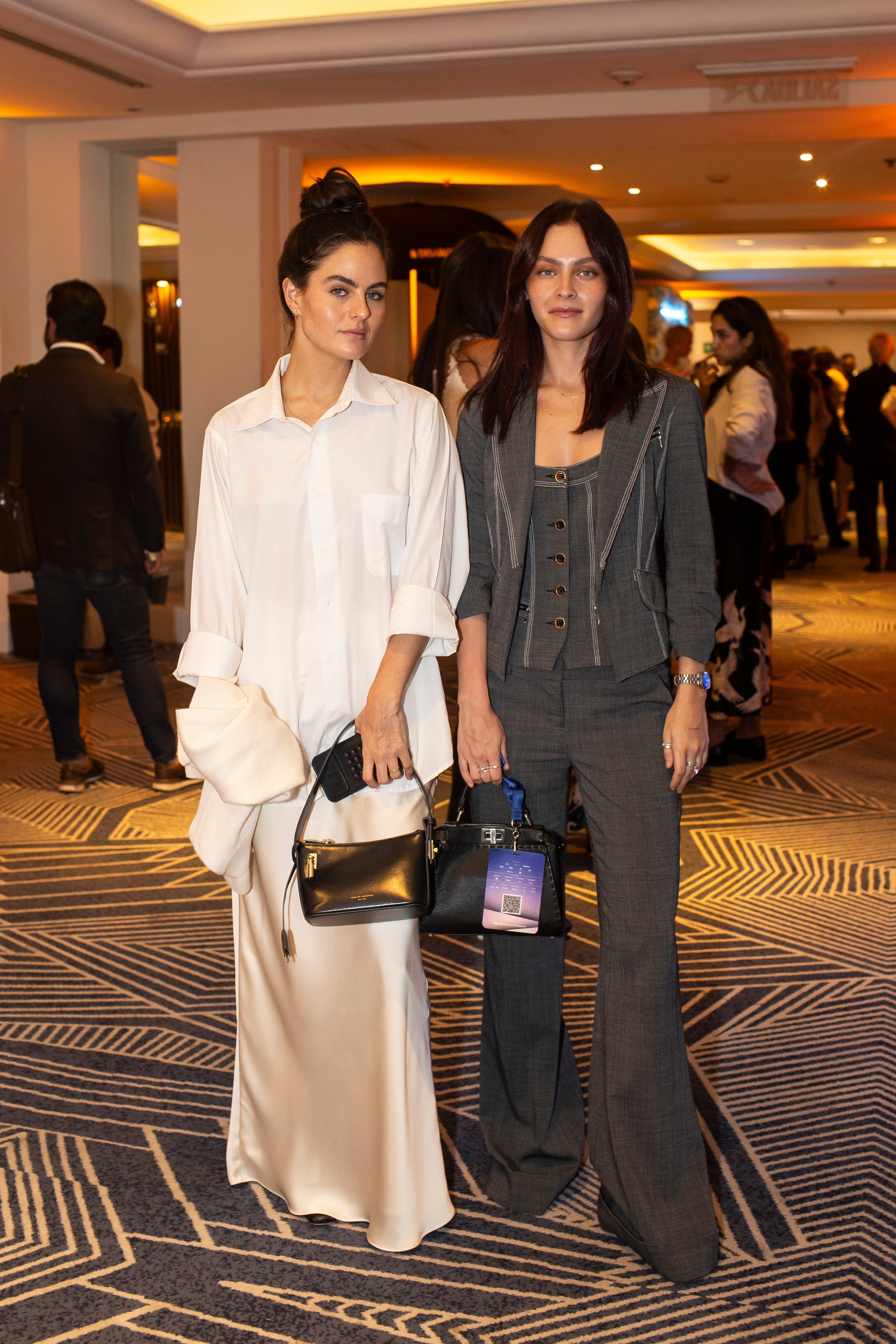 Oriana Gallo y Regina Contreras. (Foto: Esteban Torreblanca)