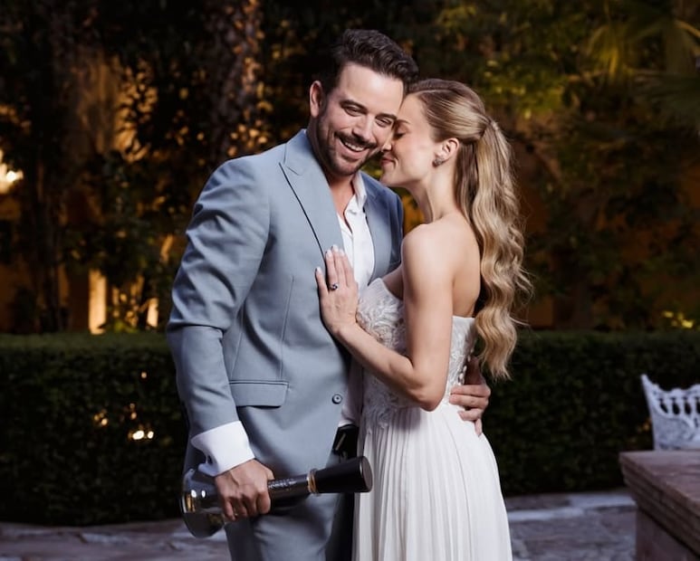 La boda civil de Mane de la Parra y Ligia Uriarte / Foto: Instagram