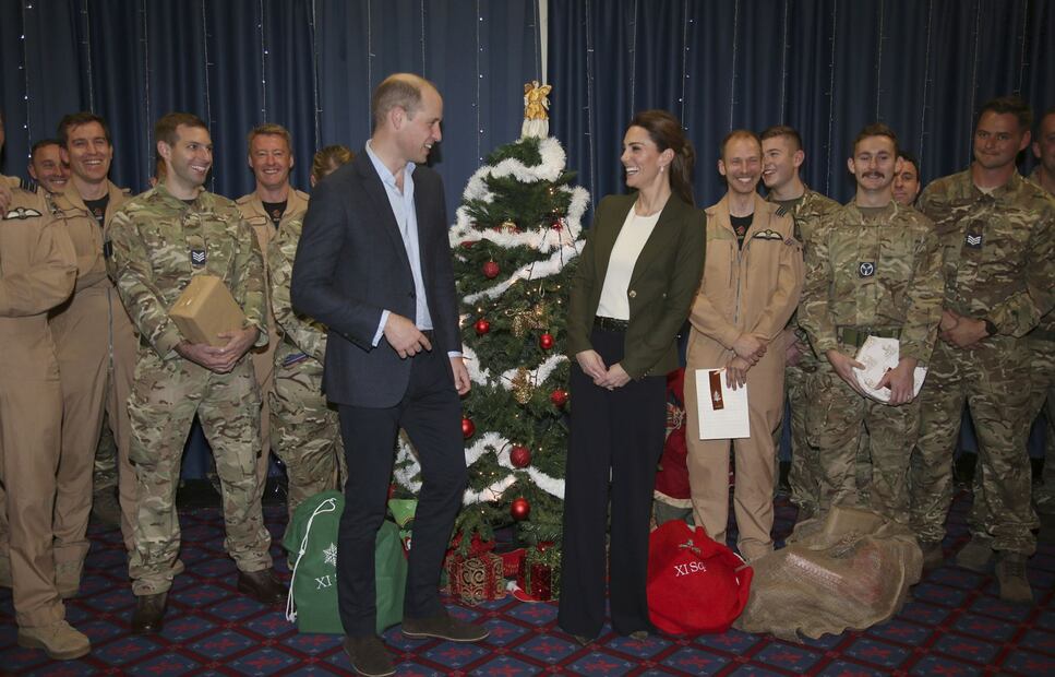 El tierno viaje navideño de Kate Middleton y el príncipe William