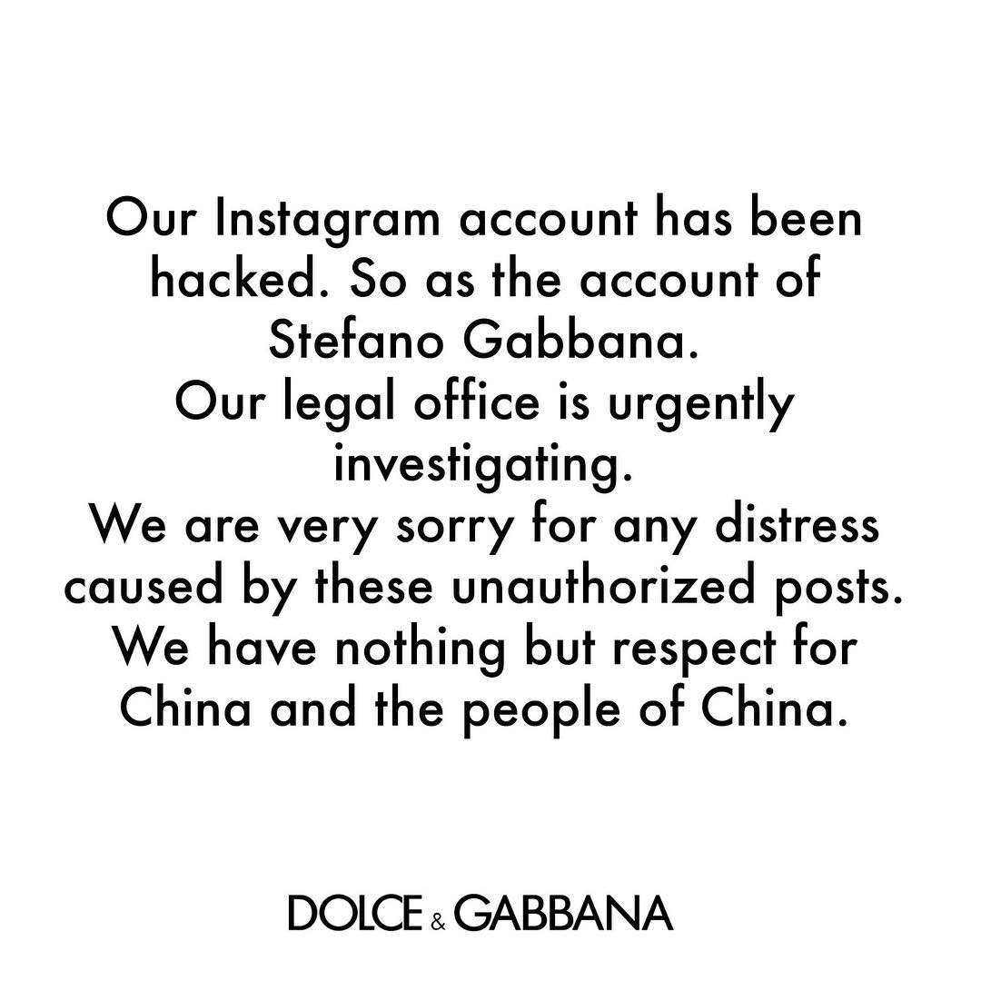 En 5 puntos: te explicamos el escándalo de Dolce & Gabbana en China
