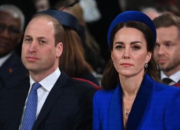 Sin la reina Isabel II, William y Kate presiden el Día de la Commonwealth