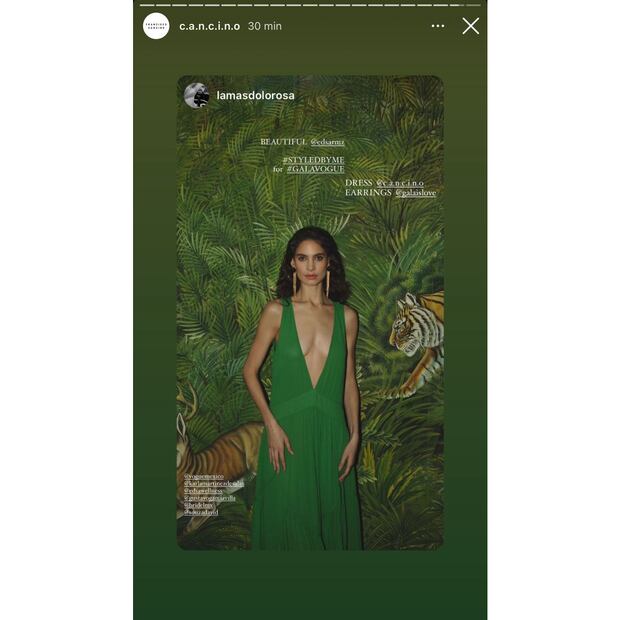 Diseños de Francisco Cansino en la Gala Día de Muertos de Vogue 2024 / Foto: Instagram