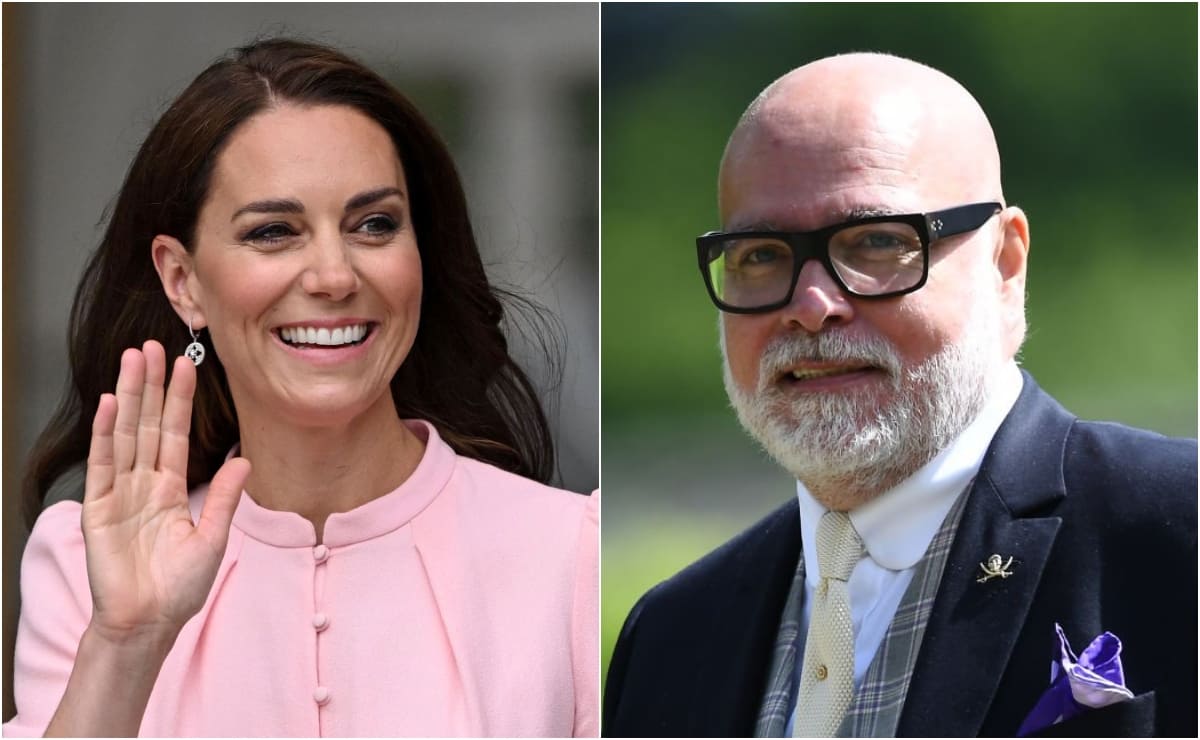 Kate Middleton y su tío Gary Goldsmith / AFP - Getty Images