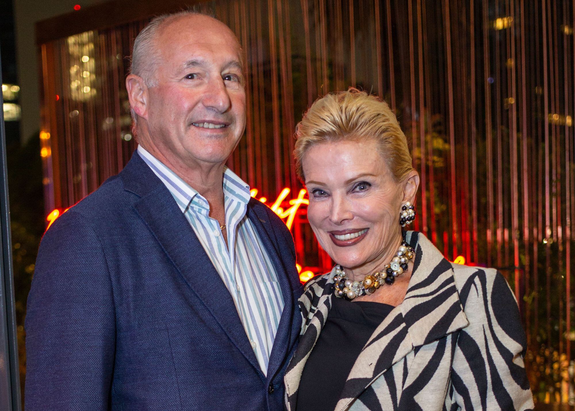 David Flinkelseteyn y Raquel Bessudo. (Foto: Sergio Tapia para VIP)