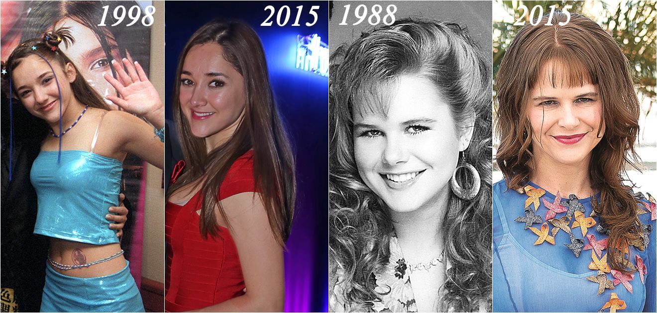 <p>Sherlyn y Nailea Norvind son algunas de las que lucen igual a pesar de los años.  <strong>(FOTO: Archivo)</strong></p>