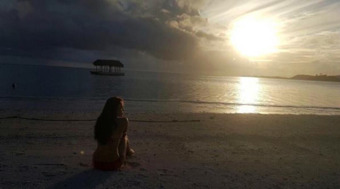 FOTOS: Las vacaciones de Danna Paola en Bora Bora