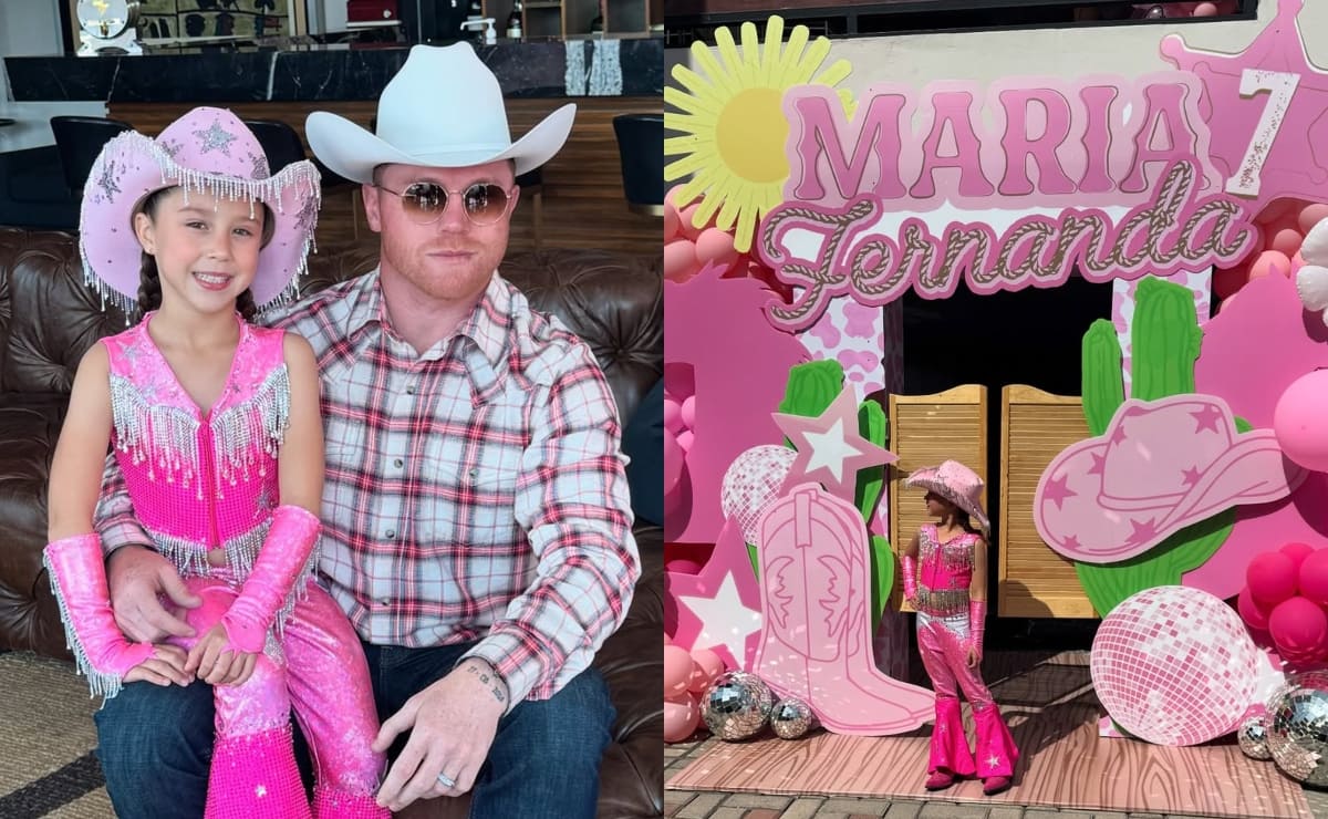 'Canelo' Álvarez celebra a su hija María Fernanda con una espléndida fiesta vaquera